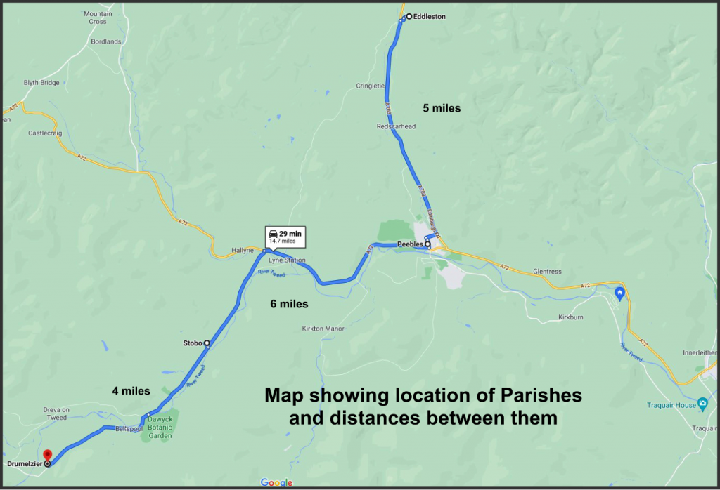 Map of Parishes